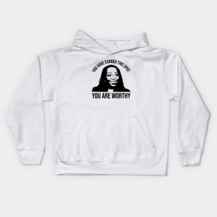 Ketanji Brown Jackson - You have earned this spot (in black) Kids Hoodie